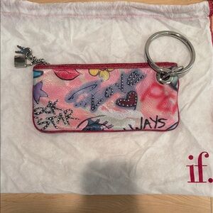 Isabella Fiore Graffiti Clutch